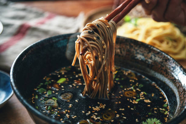 Zaru Soba Noodles with Soy Sauce Dip