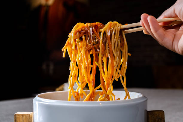 Bowl of chicken noodle