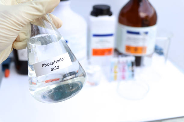 phosphoric acid in glass, chemical in the laboratory and industry